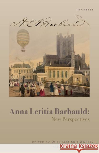 Anna Letitia Barbauld: New Perspectives Olivia Murphy Isobel Armstrong Stephen Bygrave 9781611487121 Bucknell University Press