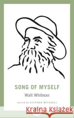 Song of Myself Walt Whitman Stephen Mitchell 9781611806458 Shambhala