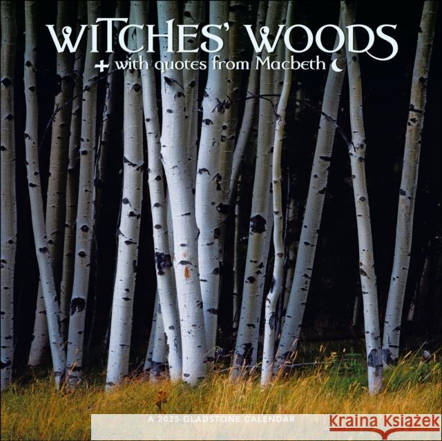 Witches’ Woods Square Wall Calendar 2025 Gladstone Media 9781612235714