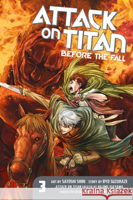 Attack On Titan: Before The Fall 3 Ryo Suzukaze 9781612629148 Kodansha America, Inc