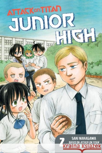 Attack On Titan: Junior High 2 Saki Nakagawa 9781612629186 Kodansha Comics