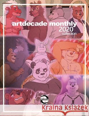 Artdecade Monthly 2020 Collection Artdecade 9781614506676 Furplanet Productions