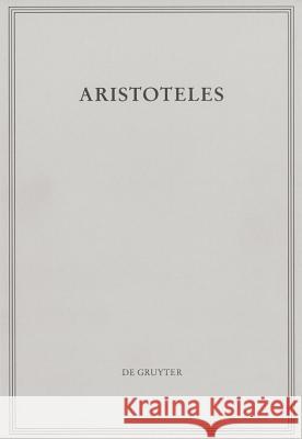 Peri Hermeneias Aristoteles 9781614517412