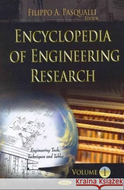 Encyclopedia of Engineering Research: 2 Volume Set Filippo A Pasqualli 9781614702269 Nova Science Publishers Inc