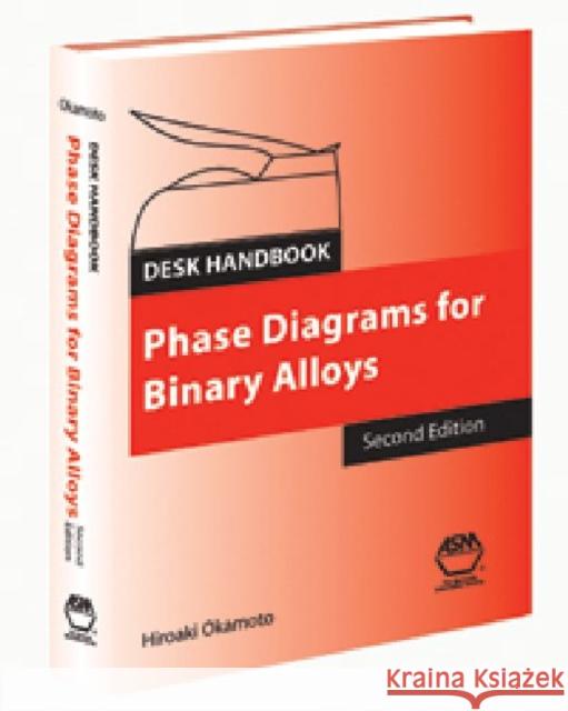 Desk Handbook : Phase Diagram for Binary Alloys Hiroaki Okamoto   9781615030460 ASM International