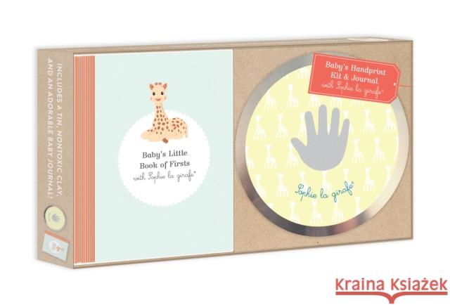 Baby's Handprint Kit and Journal with Sophie la girafe® Sophie la girafe® 9781615193646