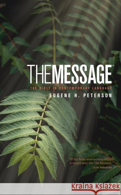 Message Bible-MS-Numbered: The Bible in Contemporary Language Peterson, Eugene H. 9781615211074 NavPress Publishing Group