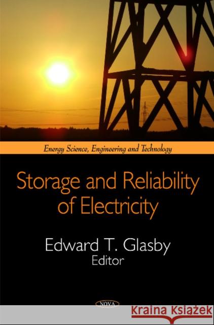 Storage & Reliability of Electricity Edward T Glasby 9781616682484