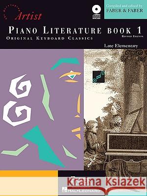 Piano Adventures Literature Book 1: Developing Artist Original Keyboard Classics Nancy Faber, Randall Faber 9781616770303 Faber Piano Adventures