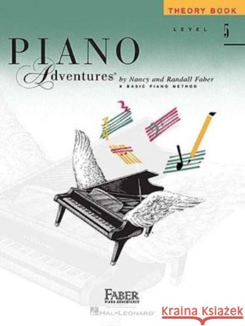 PIANO ADVENTURES THEORY BOOK LEVEL 5  9781616770945 Faber Piano Adventures