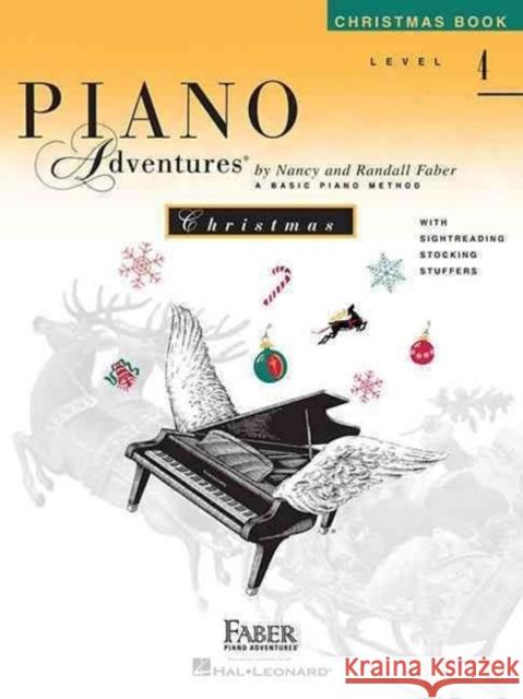 Piano Adventures Christmas Book Level 4  9781616771423 Faber Piano Adventures