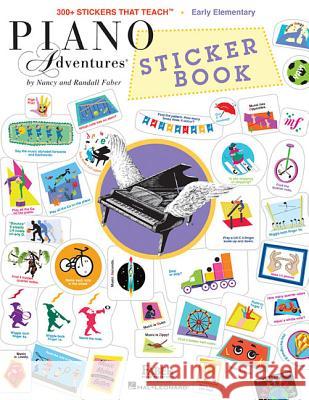 Piano Adventures Sticker Book Nancy Faber Randall Faber 9781616772086