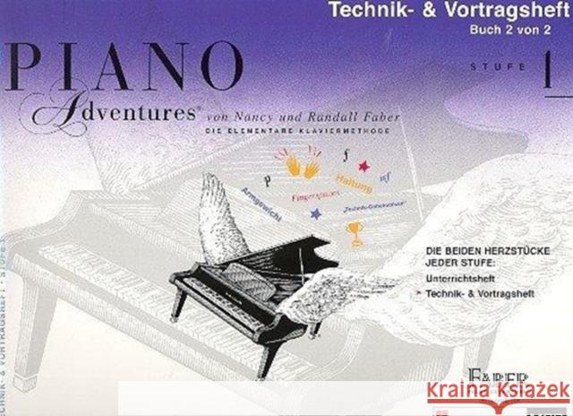 Piano Adventures: Technik- & Vortragsheft Stufe 1 UNKNOWN 9781616776671