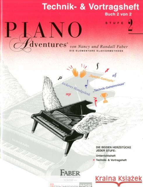 Piano Adventures: Technik- & Vortragsheft Stufe 2 UNKNOWN 9781616776794 