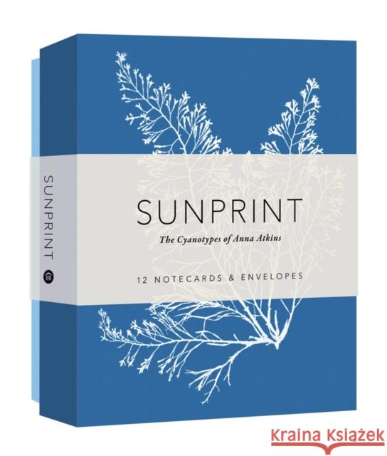 Sunprint Notecards: The Cyanotypes of Anna Atkins (12 Notecards; 12 Designs; Matching Envelopes; Keepsake Box) Princeton Architectural Press 9781616895914