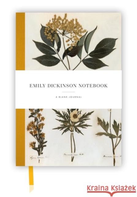 Emily Dickinson Notebook: A Blank Journal Inspired by the Poet's Writings and Gardens Princeton Architectural Press 9781616896867 Princeton Architectural Press