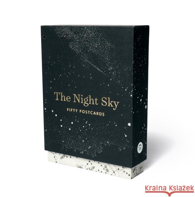 The Night Sky Postcards: 50 Postcards  9781616897345 Princeton Architectural Press