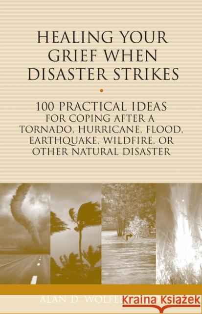 Healing Your Grief When Disaster Strikes: 100 Practical Ideas for Coping After a Tornado, Hurricane, Flood, Earthquake, Wildfire, or Other Natural Dis Alan D. Wolfelt 9781617222092