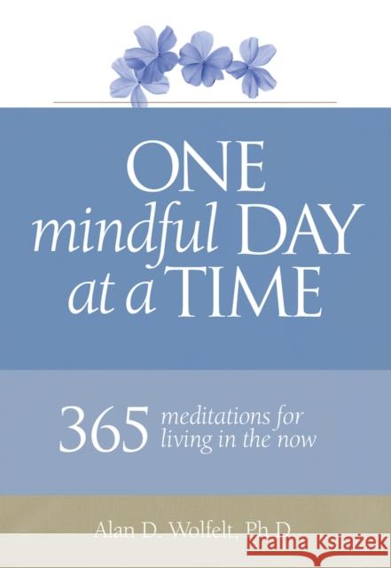 One Mindful Day at a Time: 365 Meditations on Living in the Now Alan D. Wolfelt 9781617222634