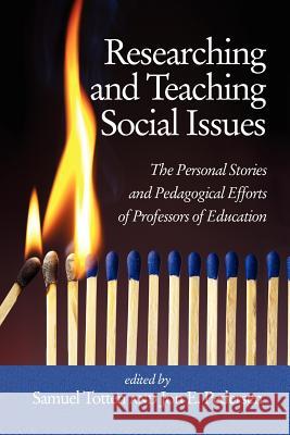 Researching and Teaching Social Issues Totten, Samuel 9781617357466 Information Age Publishing