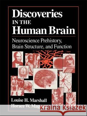 Discoveries in the Human Brain: Neuroscience Prehistory, Brain Structure, and Function Marshall, Louise H. 9781617370342 Springer