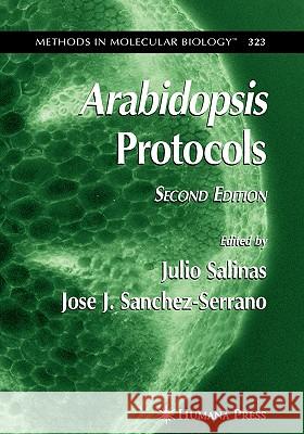 Arabidopsis Protocols, 2nd Edition Julio Salinas Jose J. Sanchez-Serrano 9781617375392