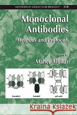 Monoclonal Antibodies: Methods and Protocols Albitar, Maher 9781617376467 Springer