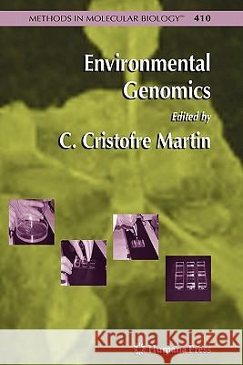 Environmental Genomics C. Cristofre Martin 9781617377716 Springer