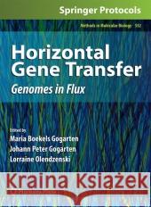 Horizontal Gene Transfer: Genomes in Flux Gogarten, Maria Boekels 9781617379185 Humana Press
