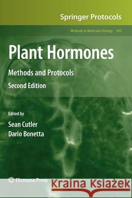 Plant Hormones: Methods and Protocols Cutler, Sean 9781617379307 Not Avail