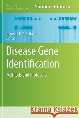 Disease Gene Identification: Methods and Protocols DiStefano, Johanna K. 9781617379536 Not Avail