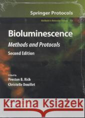 Bioluminescence: Methods and Protocols Rich, Preston B. 9781617797521