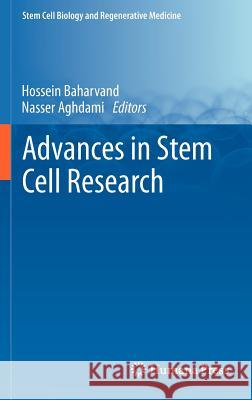 Advances in Stem Cell Research Hossein Baharvand 9781617799396 0