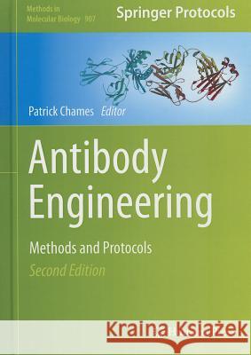 Antibody Engineering: Methods and Protocols, Second Edition Chames, Patrick 9781617799730