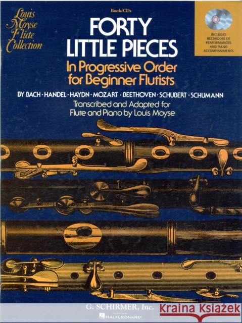 Forty Little Pieces (Book/Online Audio)   9781617806308 Hal Leonard Corporation