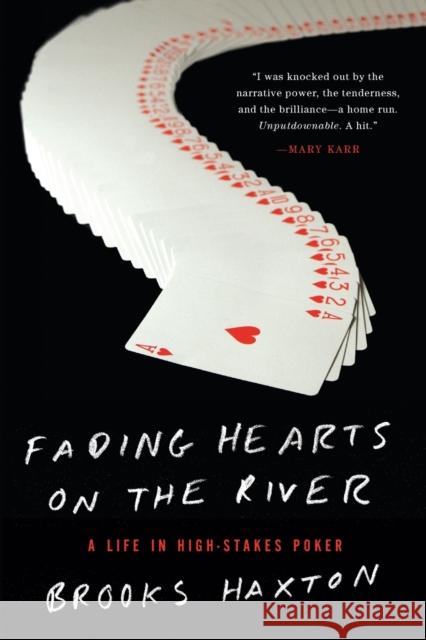 Fading Hearts on the River: A Life in High-Stakes Poker Brooks Haxton 9781619025448 Counterpoint LLC