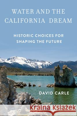 Water and the California Dream: Historic Choices for Shaping the Future David Carle 9781619026179 Counterpoint LLC