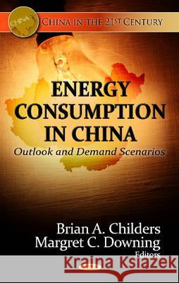 Energy Consumption in China: Outlook & Demand Scenarios Brian A Childers, Margret C Downing 9781619425583 Nova Science Publishers Inc