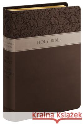 Large Print Wide Margin Bible-KJV Hendrickson Bibles 9781619700888 Hendrickson Bibles
