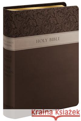 Large Print Wide Margin Bible-KJV Hendrickson Bibles 9781619700888