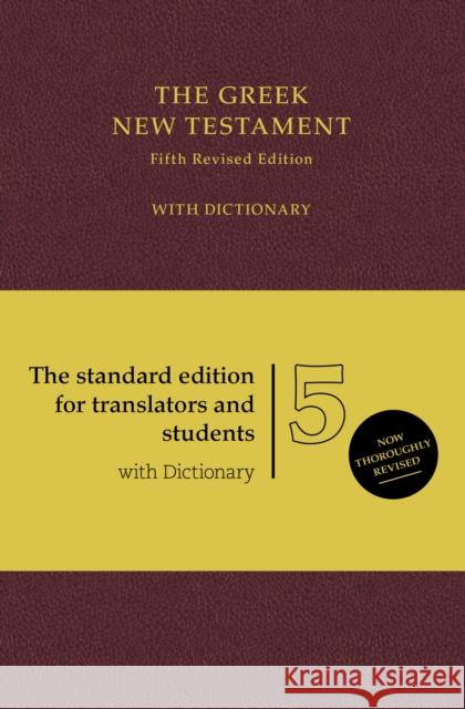 Greek New Testament-FL Hendrickson Publishers 9781619701397 Hendrickson Publishers