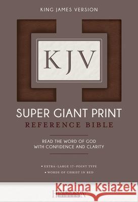 KJV Super Giant Print Bible Hendrickson Bibles 9781619709713