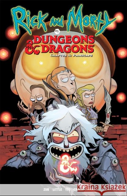 Rick and Morty vs. Dungeons & Dragons II: Painscape Jim Zub Troy Little Leonardo Ito 9781620106907 Oni Press