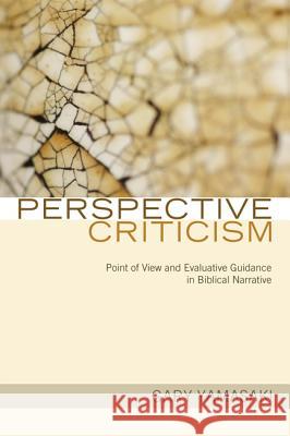 Perspective Criticism: Point of View and Evaluative Guidance in Biblical Narrative Yamasaki, Gary 9781620325834 0
