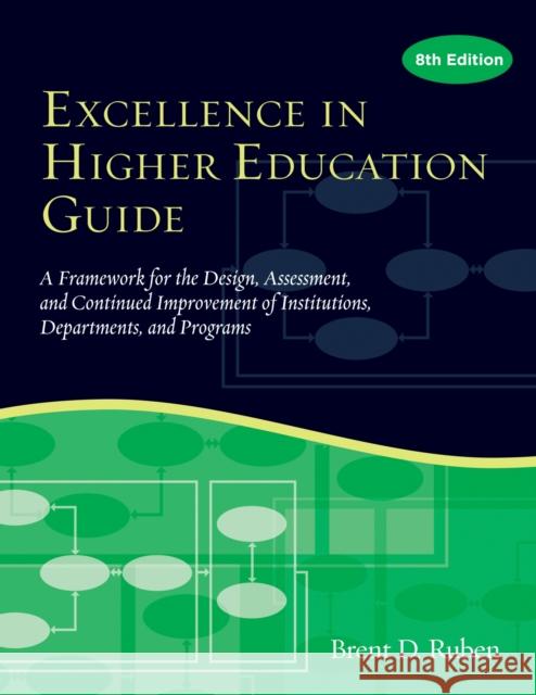 Excellence in Higher Education Guide: A Framework for the Design, Assessment, and Continuing Improvement of Institutions, Departments, and Programs Brent D. Ruben 9781620363959