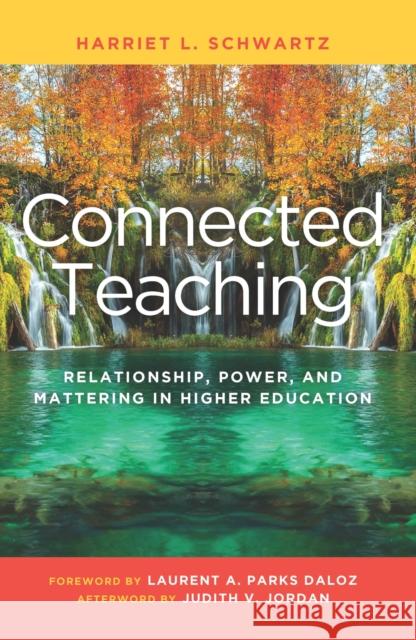 Connected Teaching: Relationship, Power, and Mattering in Higher Education Schwartz, Harriet L. 9781620366370