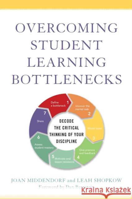 Overcoming Student Learning Bottlenecks: Decode the Critical Thinking of Your Discipline Joan Middendorf Leah Shopkow 9781620366653 Stylus Publishing (VA)