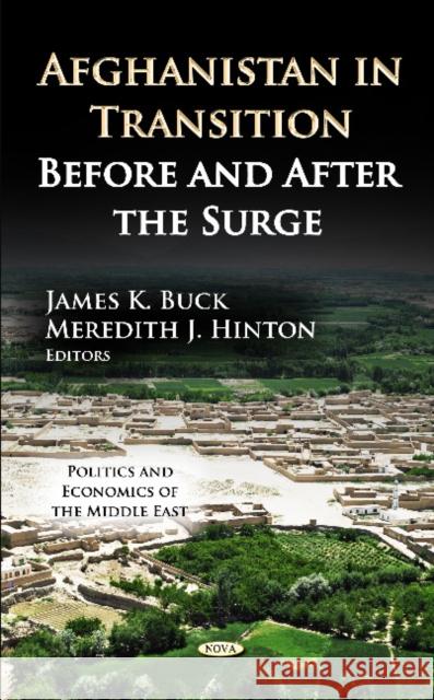 Afghanistan in Transition: Before & After the Surge James K Buck, Meredith J Hinton 9781620812891 Nova Science Publishers Inc