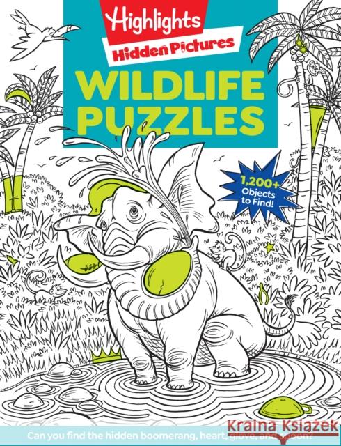 Wildlife Puzzles Highlights for Children 9781620917701 Highlights Press