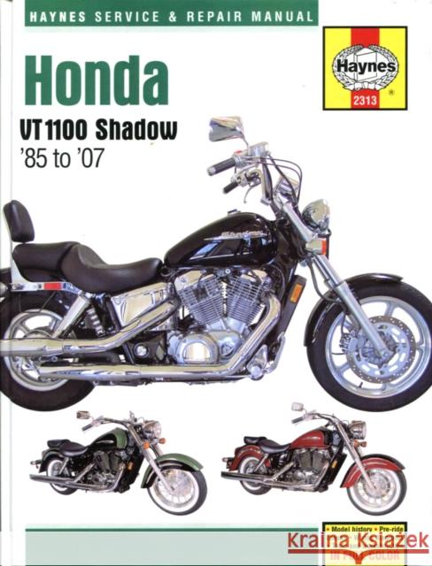 Honda VT1100 Shadow (85-07) Haynes Repair Manual Haynes Publishing 9781620921463 Haynes Manuals Inc